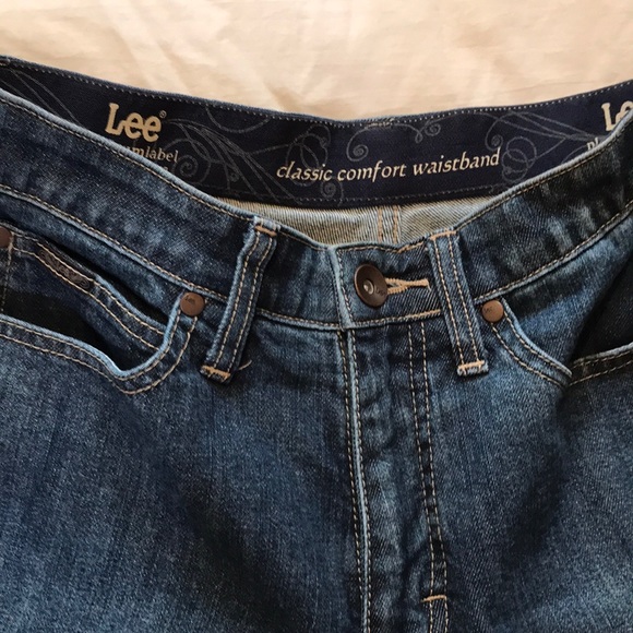 VTG LEE’S®️HIGH WAISTED MOMS JEANS 6 MEDIUM - Picture 4 of 6